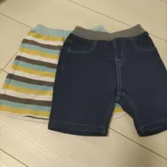 ハーフパンツ　80