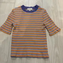 B:MING by BEAMS マルチボーダー リブTシャツ　レディースのサムネイル