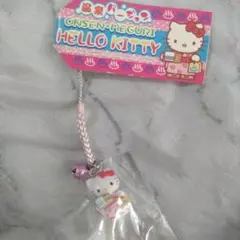 ご当地キティ　ストラップ　温泉バージョン
