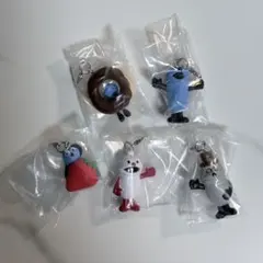 カプセルトイ 5個セット パペットスンスンめじるしアクセサリー