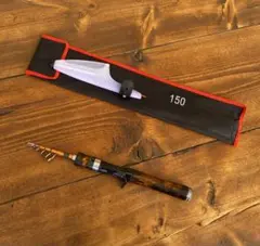 トラウトロッド 4ft10inch ウッドグリップ スピニングテレスコロッド