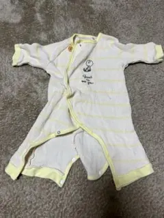 ベビー服　長袖ロンパース　(チャーリーブラウン) SNOOPY