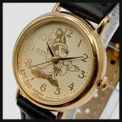 【稼働品】SEIKO セイコー★ALBA ミッキーマウス レディース 腕時計 金