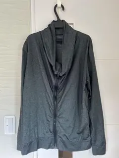 YEVS MENS グレー フロントジッパー ジャケットのサムネイル