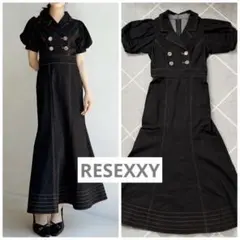 RESEXXY❤️ステッチデザインマーメイドワンピース