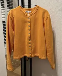 【美品】アニエスベー　カーディガン　プレッション 裏起毛
