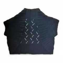 ニットボレロ 羽織り 半袖 ショート丈