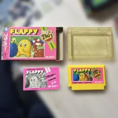 訳あり FC フラッピー 箱・取扱説明書・プラケース付き FLAPPY