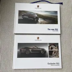 【新品未使用】PORSCHE ポルシェ　911カレラ　カタログ　2012年版のサムネイル