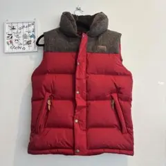 THE NORTH FACE ダウンベスト 赤 95
