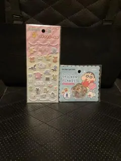 クレヨンしんちゃん　アクリルフレークシール ポケモン　プチプチシール4