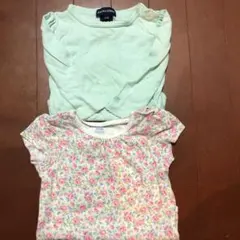 ラルフローレン　ロンパース2点セット　80