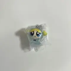 パワーパフガールズ　めじるしアクセサリー バブルス B ガチャガチャ