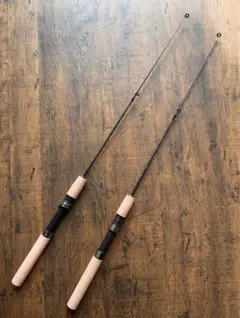 2本セット コンパクトロッド 65cm 振り出し式 穴釣り等のサムネイル
