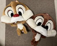 東京ディズニーリゾート　チップとデール　ファンキャップ　セット