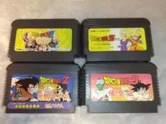 ドラゴンボール　 ファミコンソフト4本セット