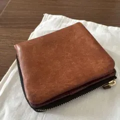 lampan（らんぱん） ランパン コンパクト財布 お札まっすぐ Tabacco