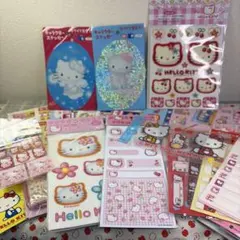 【超豪華】サンリオ レトロシール 大量セット いちご新聞付録 キティ キキララ