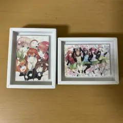 五等分の花嫁展　スタンド付きバッジ　コマコレ　2つセット