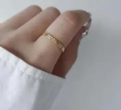 ステンレス指輪　9号　2本セット