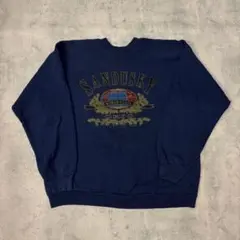 90s ヘインズ hanes ラグラン スウェット ネイビー