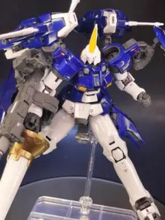 RG トールギスⅡ 塗装 完成品 スタンド付き
