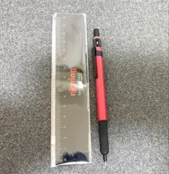 【限定】ロットリング500 0.5mm レッド　定規セット　rotring