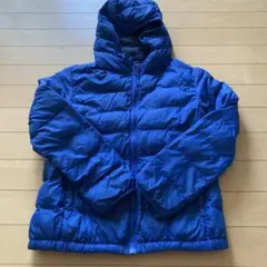 UNIQLO フード付きジャケット 140 青