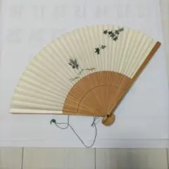 扇子 和装小物 竹製 青紅葉