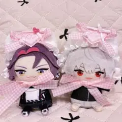 ぬい服 10cm にじぱぺ にじぱぺっと ヘッドドレス セット ハート ピンク