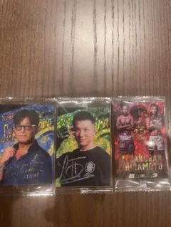 RIZINウエハース シークレット 榊原信行/萩原京平/朝倉未来