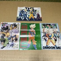 ドラゴンボール ポスター 4枚セット　週刊少年ジャンプ切り抜き　当時もの