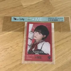 冨田菜々風 日本武道館 非売品 入場特典 ミニフォトカード ノイミー