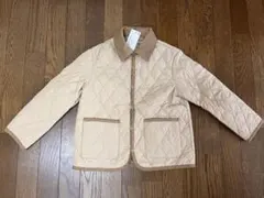 新品未使用:ユニクロ　キルティングジャケット 130