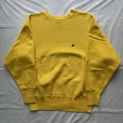 Champion リバースウィーブ USA製 イエロー