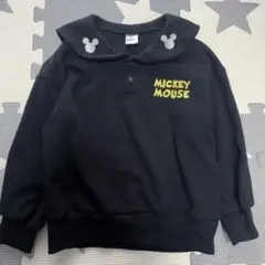 ミッキー　襟付きトレーナー　カットソー　トップス　男の子　女の子　110