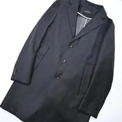 GLR ユナイテッドアローズ　定価4.4万3B上質ウールチェスターコートS灰