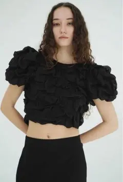 CLANE W FACE CLOUD PUFF SLEEVE TOPS - メルカリ