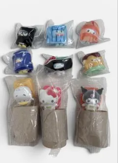 Sanrio ぷちとも みんなでおべんとう ぬいぐるみセット19種中18個