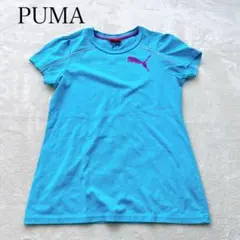 PUMA プーマ レディース Tシャツ 水色 スポーツウェア M