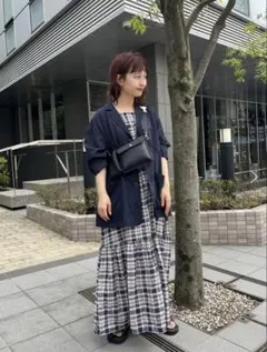 kastane チェックワンピース