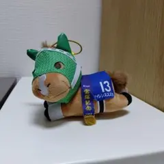 ホースヒーローズ マスコットバッジ ぬいぐるみ サイレンススズカ タイトーくじ