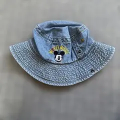 ミッキーマウス デニムバケットハット