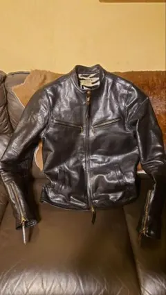 キャサリンハムネット　レザー　ゴートスキン　ジャケット 激レア キャサリンハムネット レザーライダースジャケット ヤギ