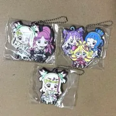 キミとアイドルプリキュア　カプセルラバーマスコット2 3点セット