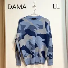 0131 DAMA collection ダーマコレクション ニット LLサイズのサムネイル