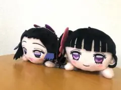 鬼滅の刃　エクストラ寝そべりぬいぐるみ　胡蝶しのぶ　栗花落カナヲ