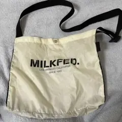 【MILKFED./ミルクフェド 】サコッシュ ショルダーバッグ ホワイトのサムネイル