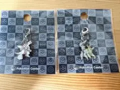 新品 ポケモンメタルチャーム2点 パルキア アルセウス