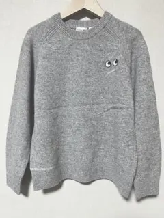 ユニクロ アニヤハインドマーチ プレミアムラムクルーネックセーター キッズ150